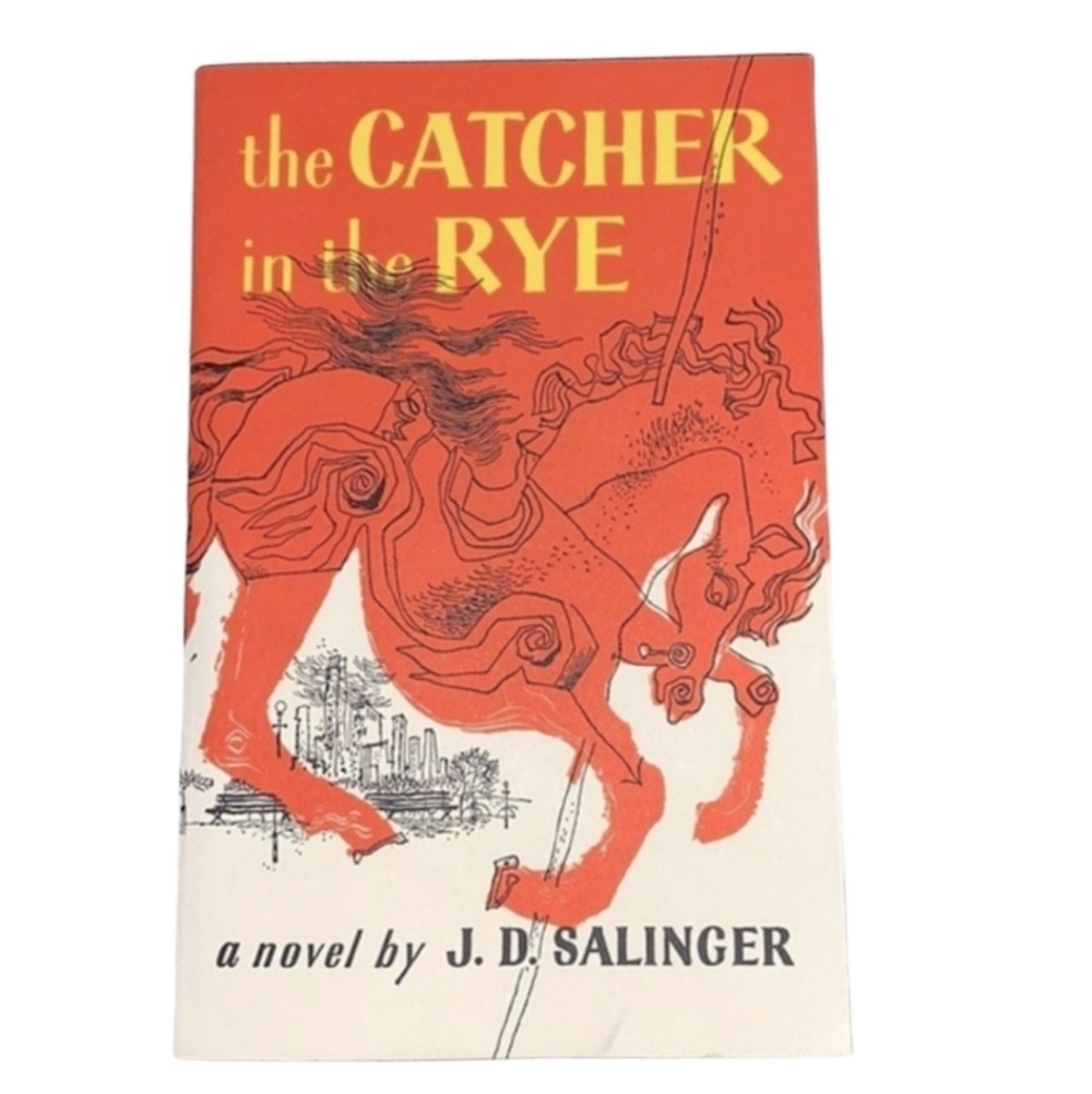 The Catcher in the Rye paperback book